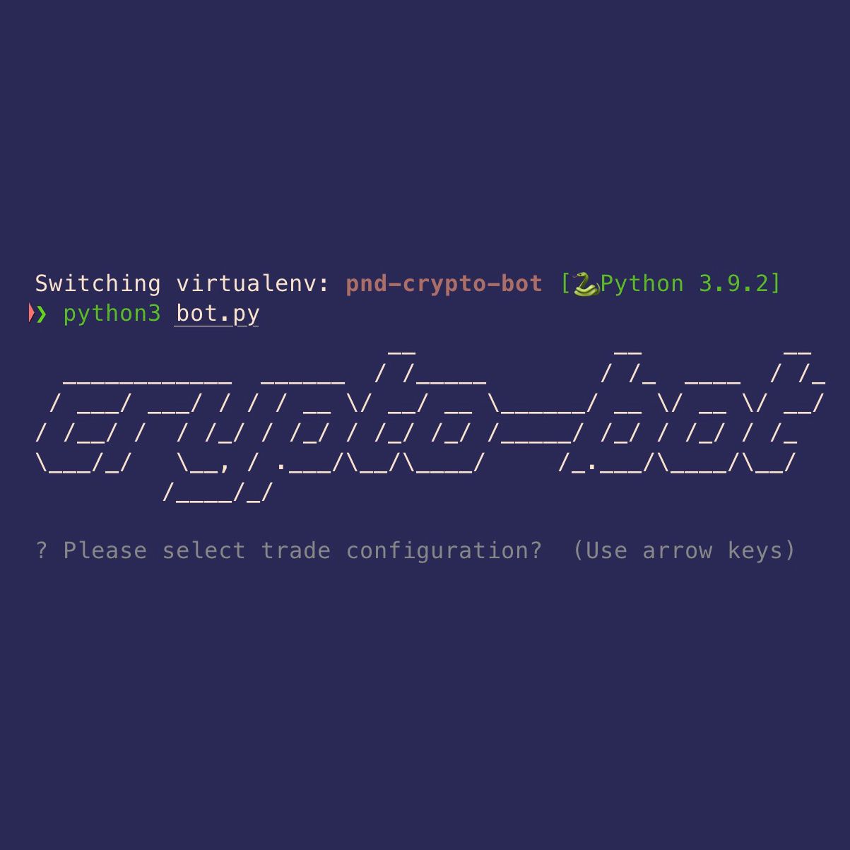 Crypto Trading Bot CLI